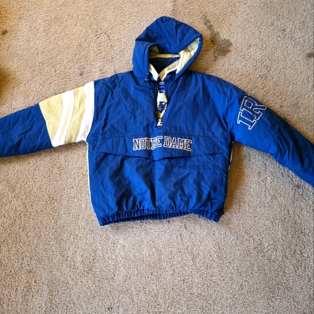 Notre Dame Fighting Irish Starter jacket vintage 1990's